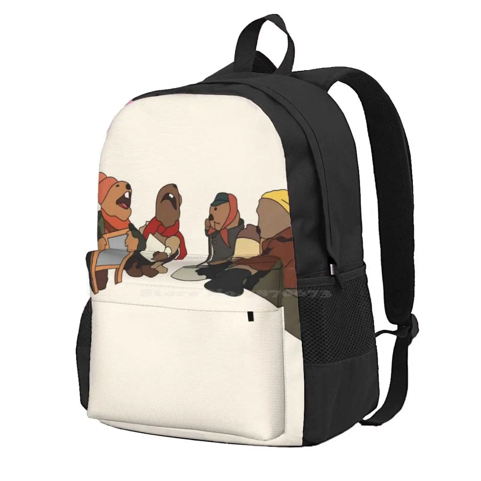 

Emmet Otters Jug Band Hot Sale Schoolbag Backpack Fashion Bags The Emmet Otters Hug Band Christmas