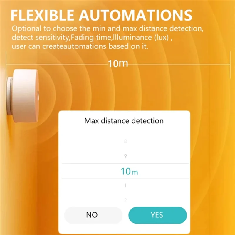 ABMF-WIFI датчик присутствия человека детектор радарный датчик обнаружения волн для домашней безопасности Tuya датчик человеческого тела существует