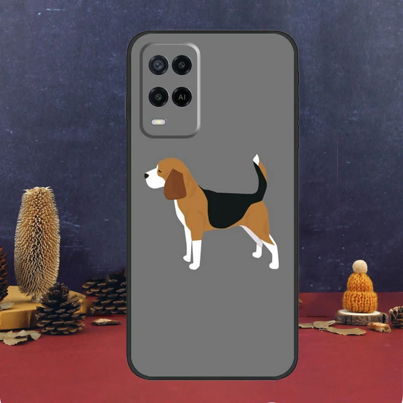Beagle Dog Case For Oppo A80 A60 A40 A78 A98 A58 A38 A18 A54 A74 A94 A96 A76 A16 A15 A17 A57 A5 A6 Pro
