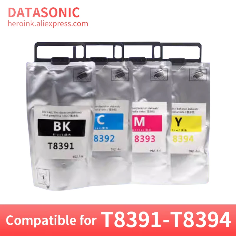 T8391 - T8394 Ink Cartridge Compatible for  EPSON WF-R8590DTWF D3TWFC DTWFC Printer Ink cartridge Ink bag