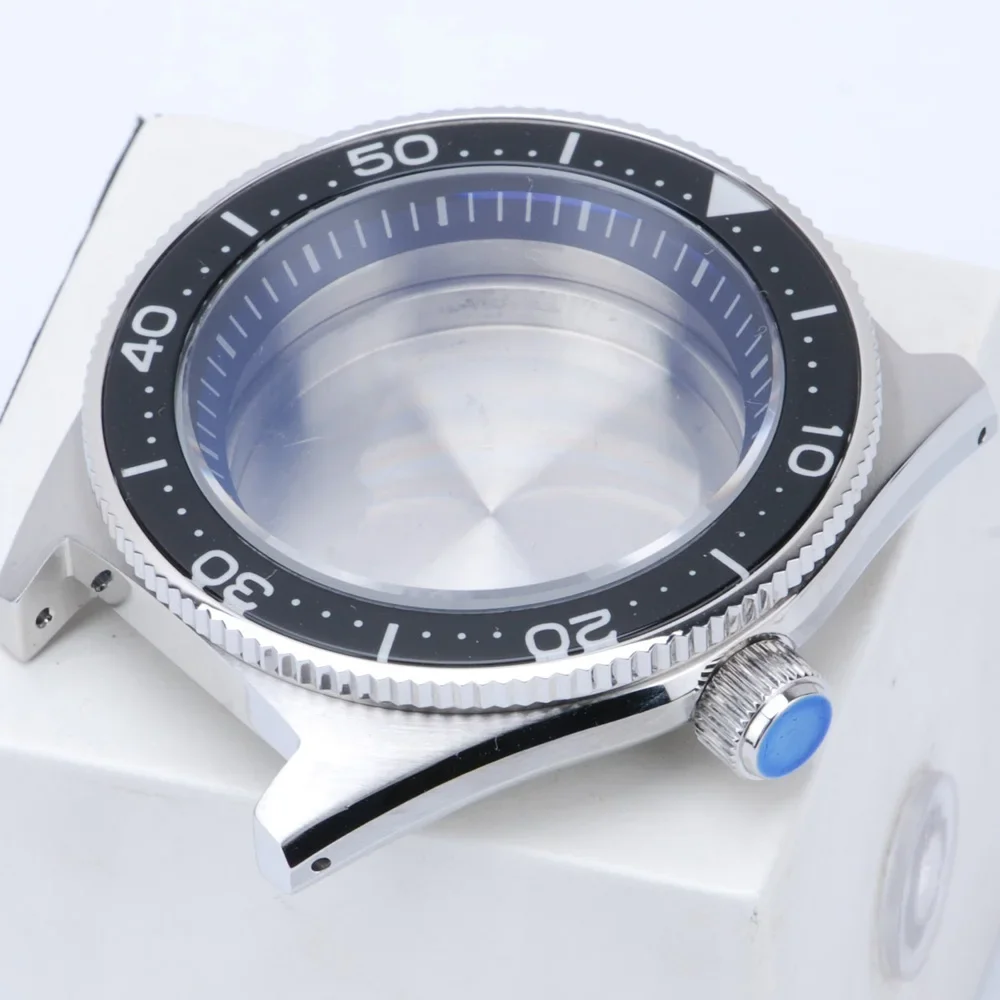 Watch Modify Parts 42.95mm Stainless Steel SBDC053 Dive Watch Case Sapphire Luminous Glass Bezel Suitable For NH35/36 Movement