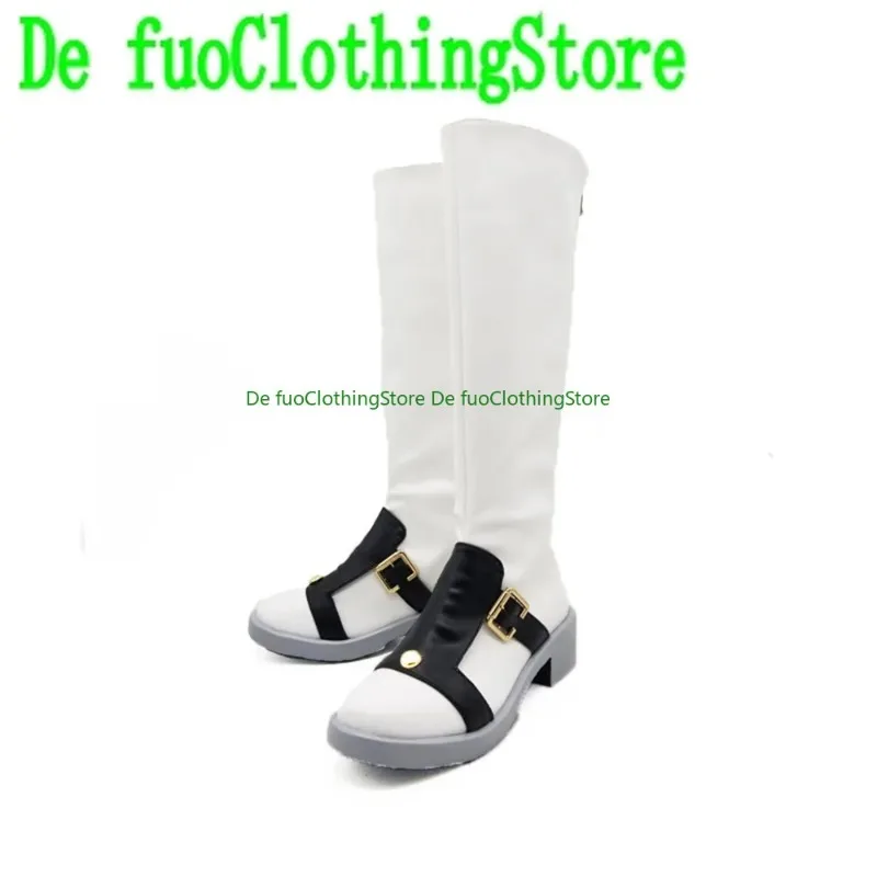Defuo Bizarre Adventure MISTA Cosplay Schoenen Laarzen Spel Anime Spel Rollenspel Halloween Party Props Schoenen Laarzen