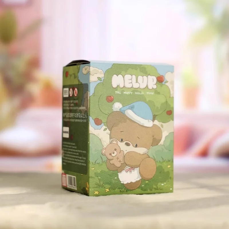 メルール　MELUR THE HAPPY MELUR TOWN BOXセット Blind Box Pendant The Happy Melur Town Cute Animals Doll Bagpack