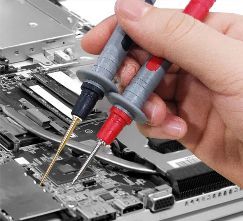 Universal Multimeter Probe Test Lead Kit with Replacement Pin Tester Tip IC SMD Test Hook Alligator Clip P1503 Series