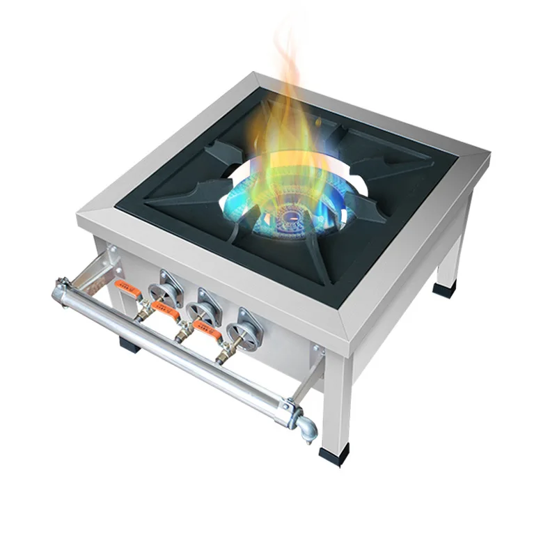 

Commercial Low Soup Stove Single Burner Gas Short Foot Energy Saving Cooking Soup Stove