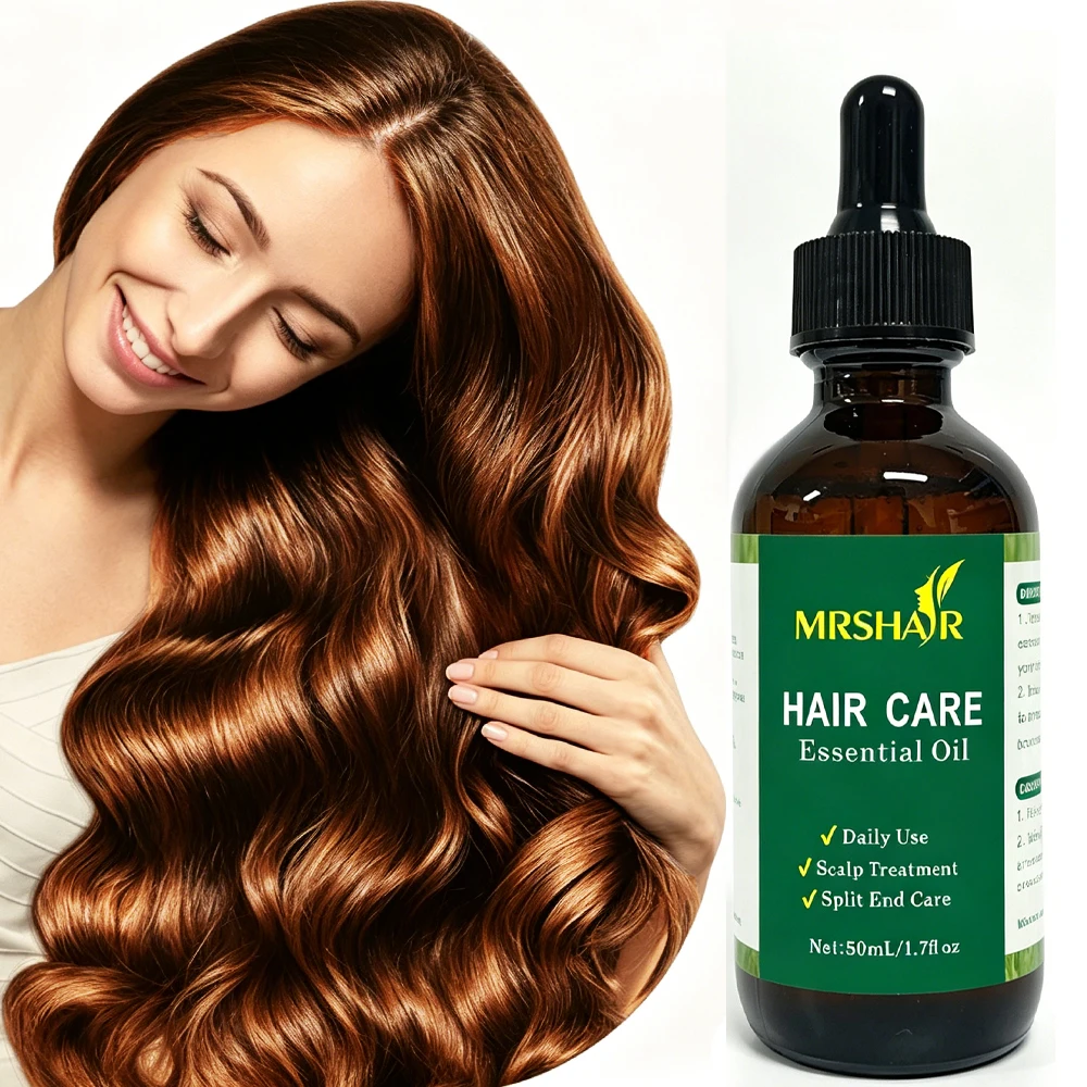 Rosemary Hair Oil Daily Use for Men & Women Wig Hair Shine - Professional Hair Care Oil for Enhanced Hair Beauty 50ML