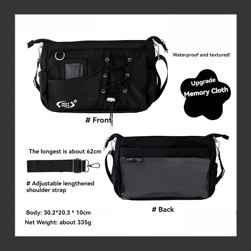 حقيبة ألم كروس برباط بسحاب