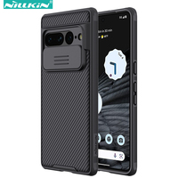 Nillkin Case for Google Pixel 8 Pro / 7 Pro / 7A / 6A, Premium Upgraded Shockproof Phone Cases with Slide Camera Cover