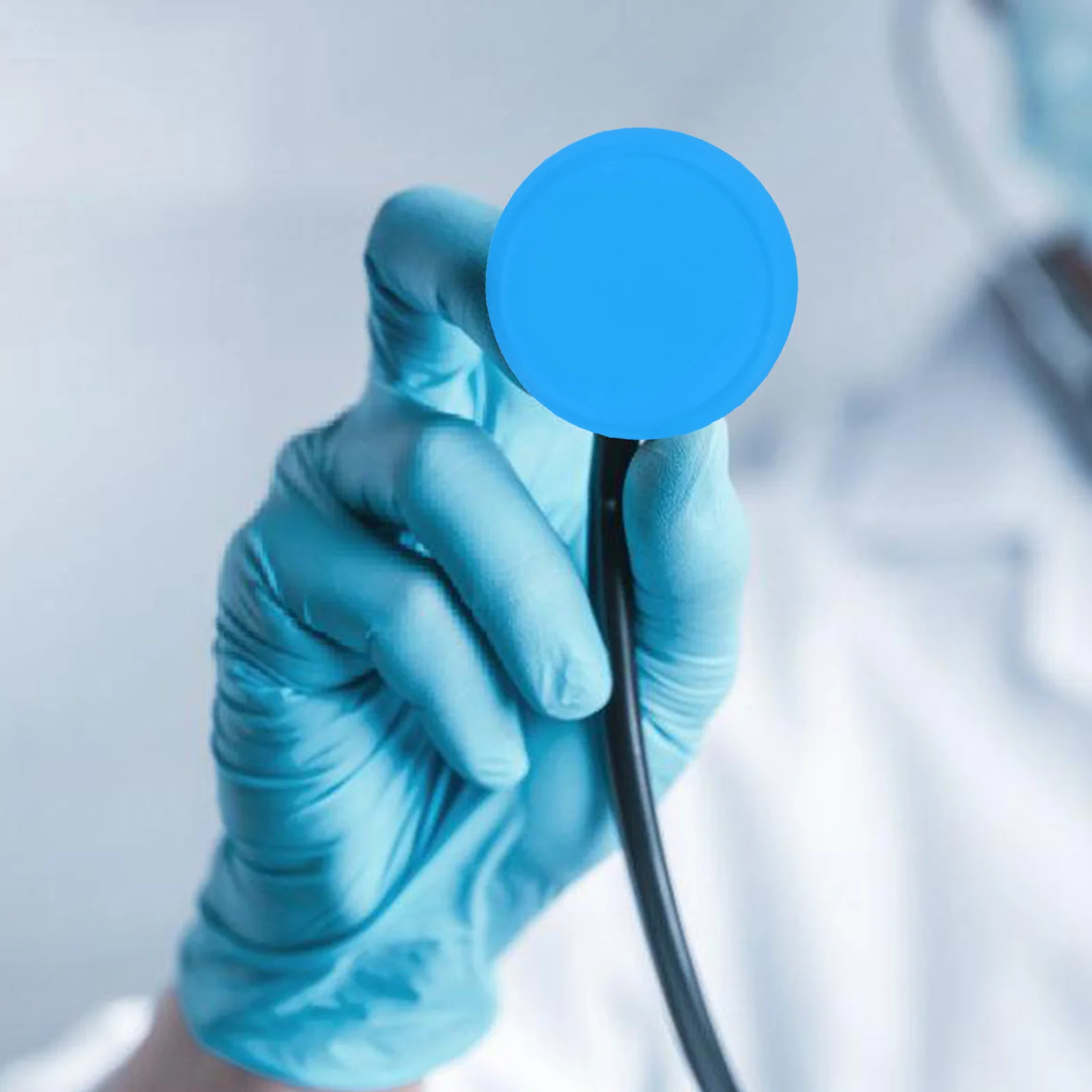 

12pcs Silicone Stethoscope Cover Head Diaphragm Protector Replacement Parts Covers Comfortable Mix Color
