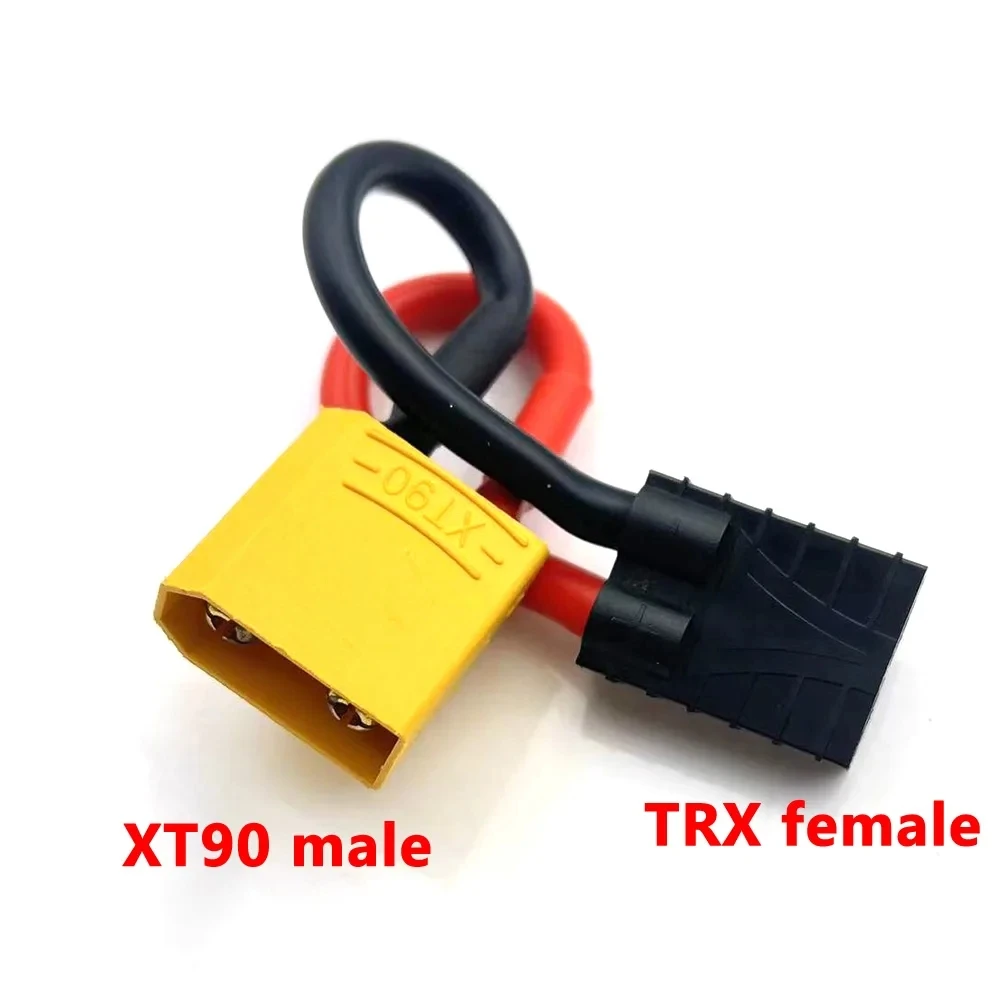 10 قطعة Amass XT30 XT60 XT90 EC3 EC5 MPX TRX عمداء T التوصيل أنثى إلى ذكر موصل محول سلك 12AWG 100 مللي متر لبطارية ليبو RC