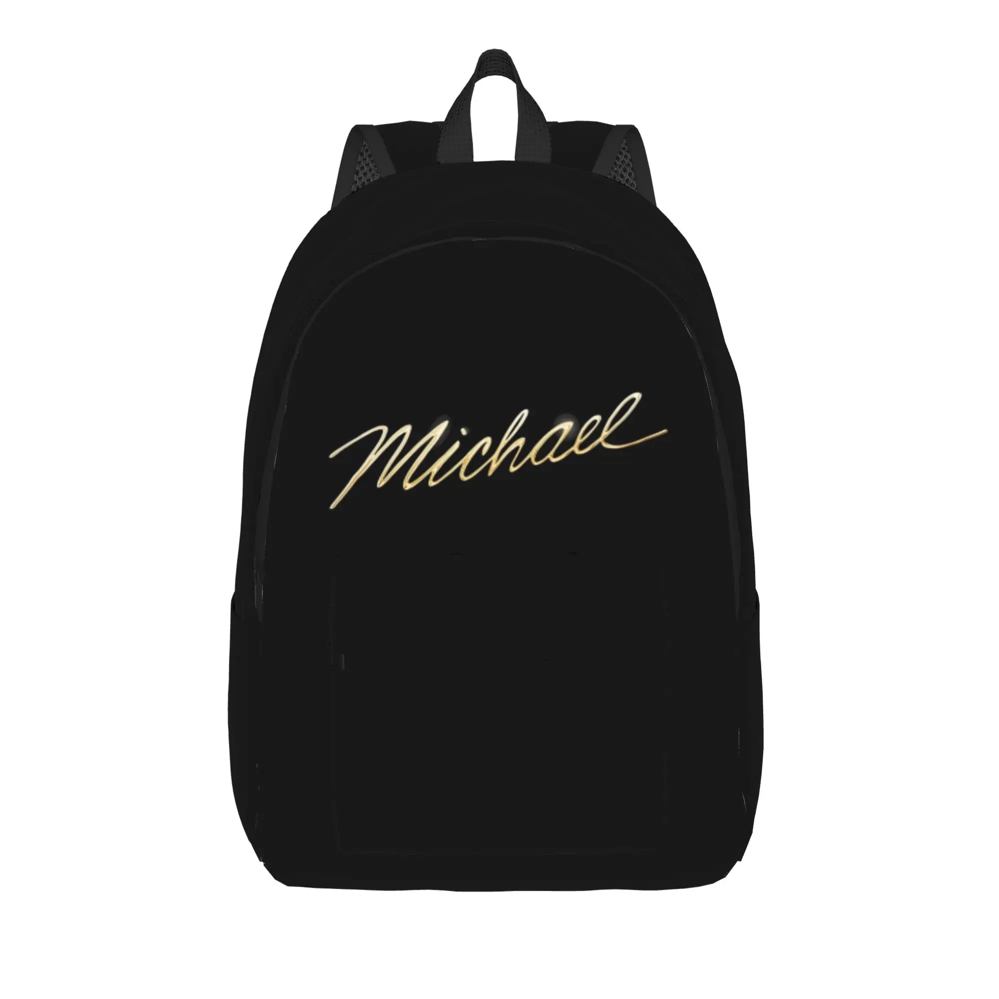 Michael Jacksons Musical Movie 2026 Casual Backpack with Pocket Student Work  Daypack for Men Women Laptop Computer Canvas Bags