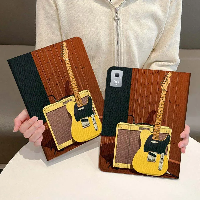 

Fashion Guitar Design For Legion Xiaoxin Pad P12 Pro Y900 GT 2023 2025 12.1 12.7 14.5 inch Tablet Case