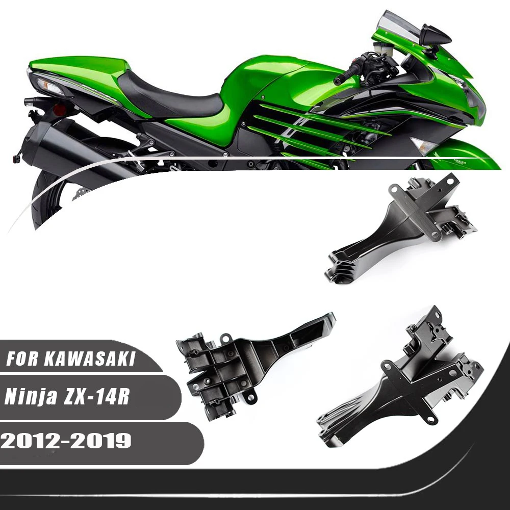 

Motorcycle Front Headlight Bracket Headlights Upper Fairing Stay Bracket For 2012-2019 Kawasaki Ninja ZX-14R ZX14R 2018 2017