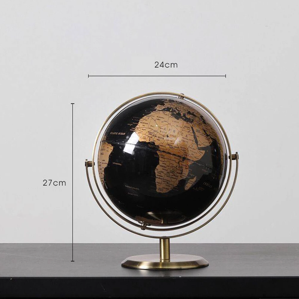 4 Kinds Of Luxury Globe Geography Creative Desktop Home Decor Accessories Retro World Globe Modern Learning World Map Education