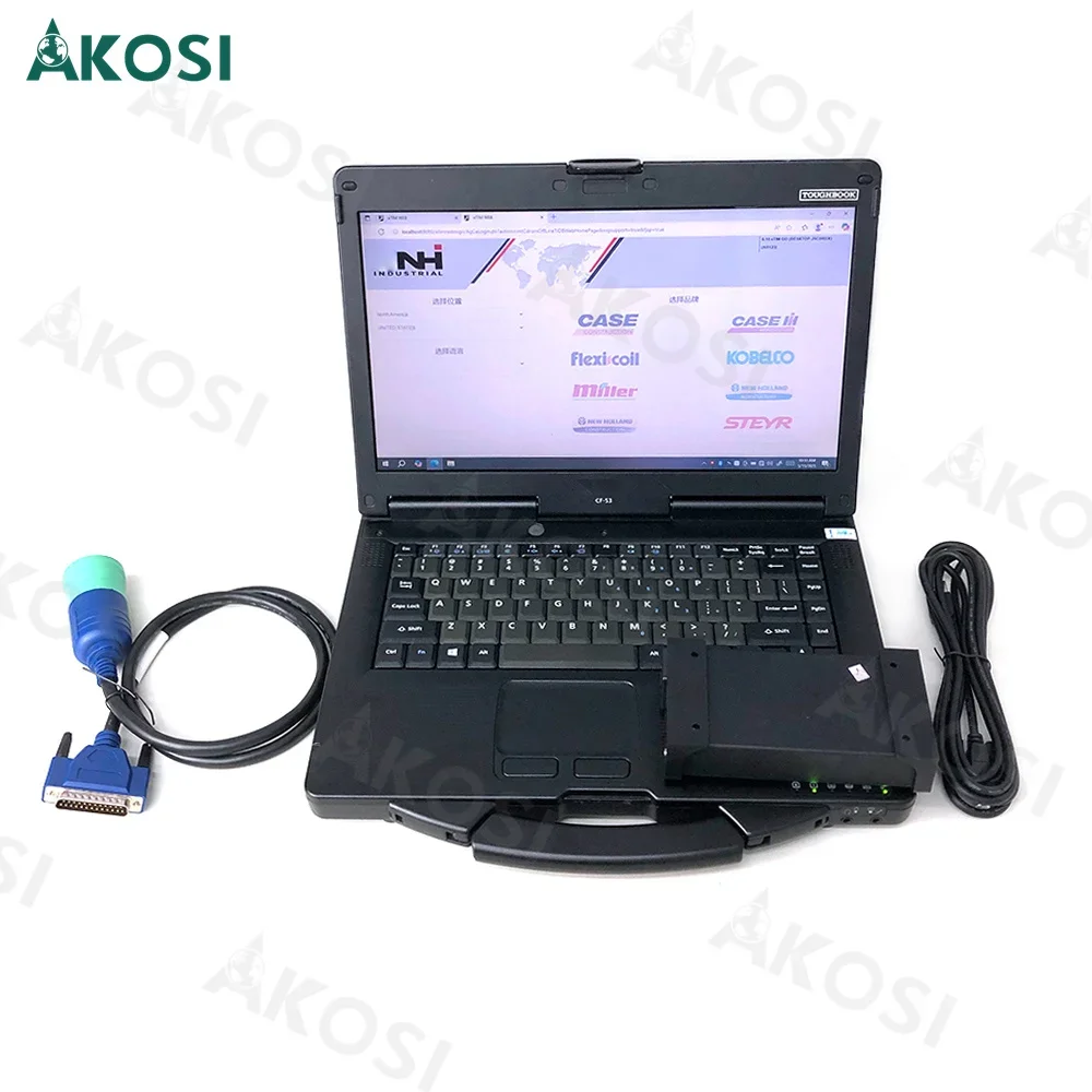 

CF53 Laptop ETIM Go Est 380002884 Diagnostic Kit INDUSTRIAL EtimGo Tractor Truck Scanner DPA5 Est Electronic Service Tool
