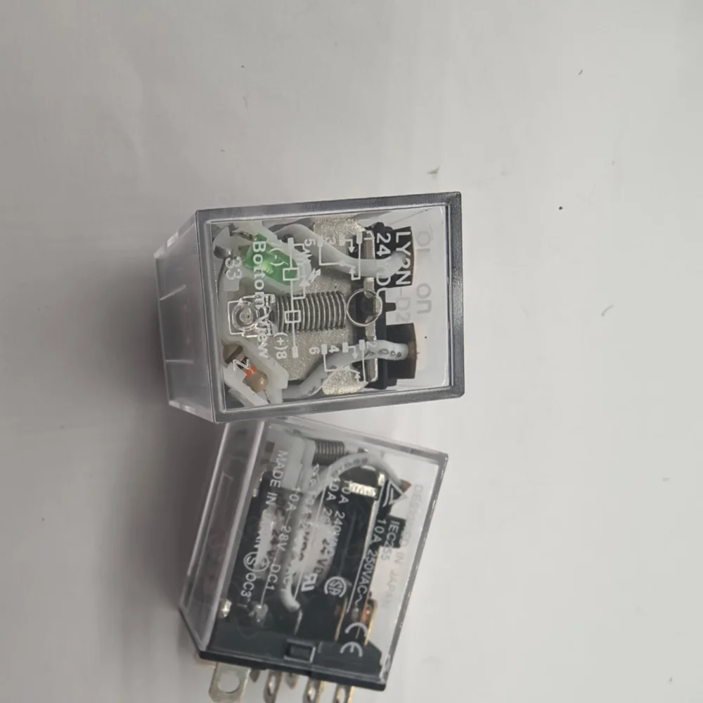 1pcs/5pcs/10pcs-LY2N-D2 DC12 Relays LY2N-D2-DC24 General Purpose Relays
