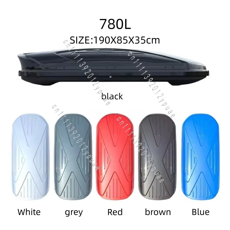 Universal Roof Storage Box, 300L-900L Heavy Duty Roof Cargo Carrier, Compatible With SUV and Pickup Truck