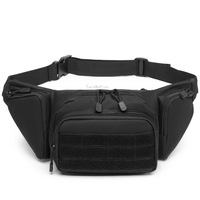 Hunting Waist Bag Men's Tactical Fanny Pack Molle Hiking Climbing Tools Mobile Phone Belt Bag Outdoor Sport Combat Gun Bags