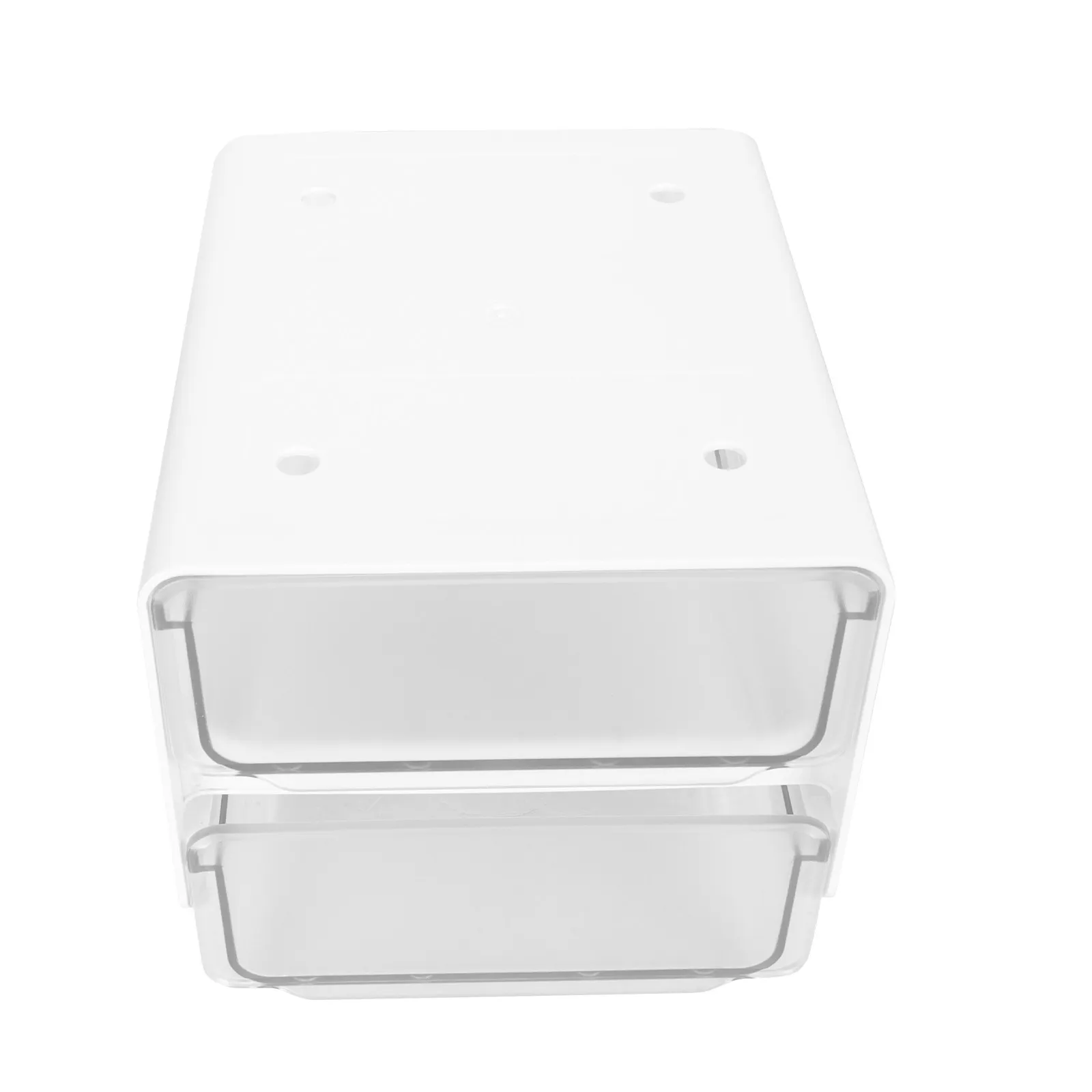 Drawer Type Storage Box Plastic Under Desk Adhesive Organizer Large Capacity Multi Purpose Stationery Pen Jewelry Sundries