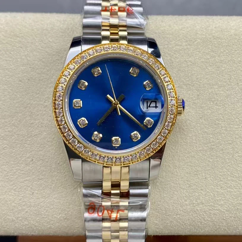 

Women's Luxury Fashion Business Watch Haiou Movement Analog Display Stainless Steel Bracelet 20mm Band Water Resistant Alarm