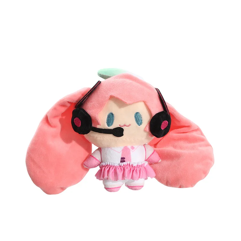 Miku Hatsune Plush Doll Keychain Stuffed Animal Toy Anime Figure Cute Birthday Gift for Girlfriend Mini Limited Edition Kawaii - view 2