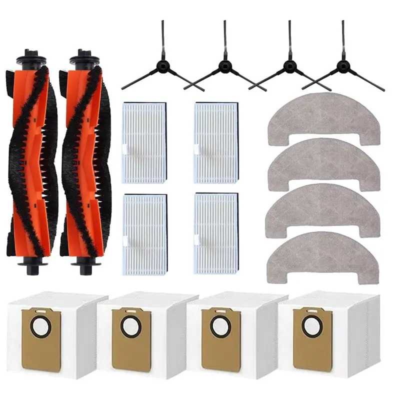 【NEW A39M】 Main Side Brush Mop Filter Filter Dust Bag Accessories Robot Vacuum Cleaner Spare Parts