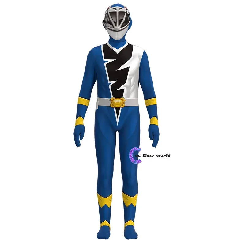 Anime elegante adultos niños Kishiryu Sentai Ryusoulger mono Cosplay disfraz fiesta de Halloween juego de rol niños hombres ropa