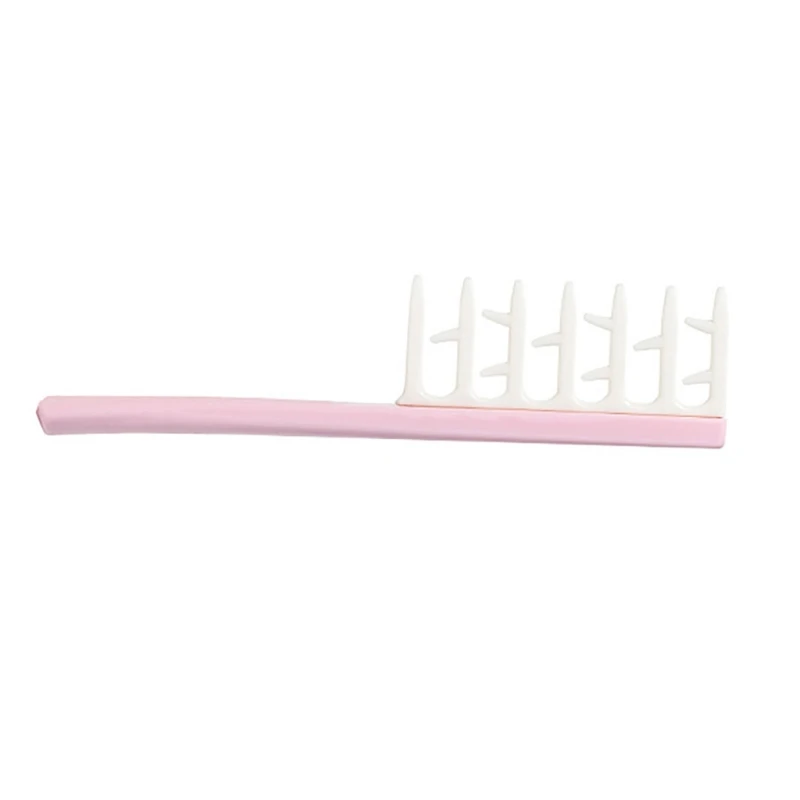 Shaggy Hair Comb Antler Shaped Easy to Use for Womens Girls Hair Styling