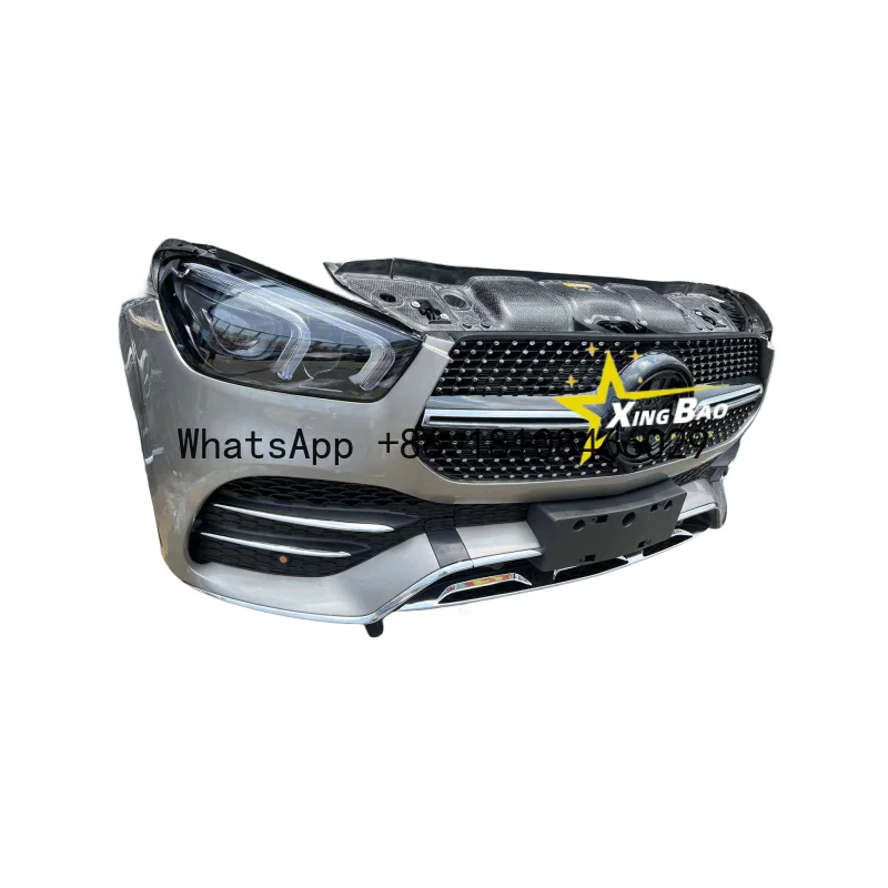 

Высокое качество Недорогой GLE 157, передний нос, передний конец в сборе, комплект кузова, детали кузова, передний автомобильный бампер