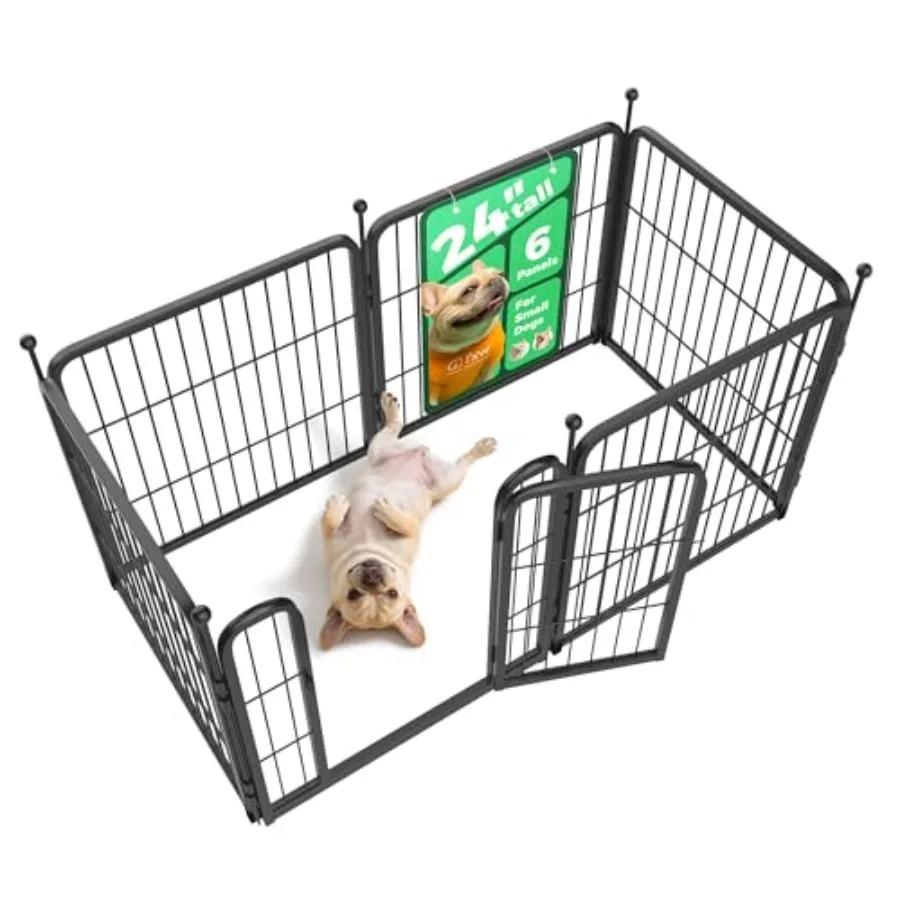 

Rollick Unleashed Dog Playpen for Indoor Yard RV Camping inch for Small and Puppy Dogs│Patented