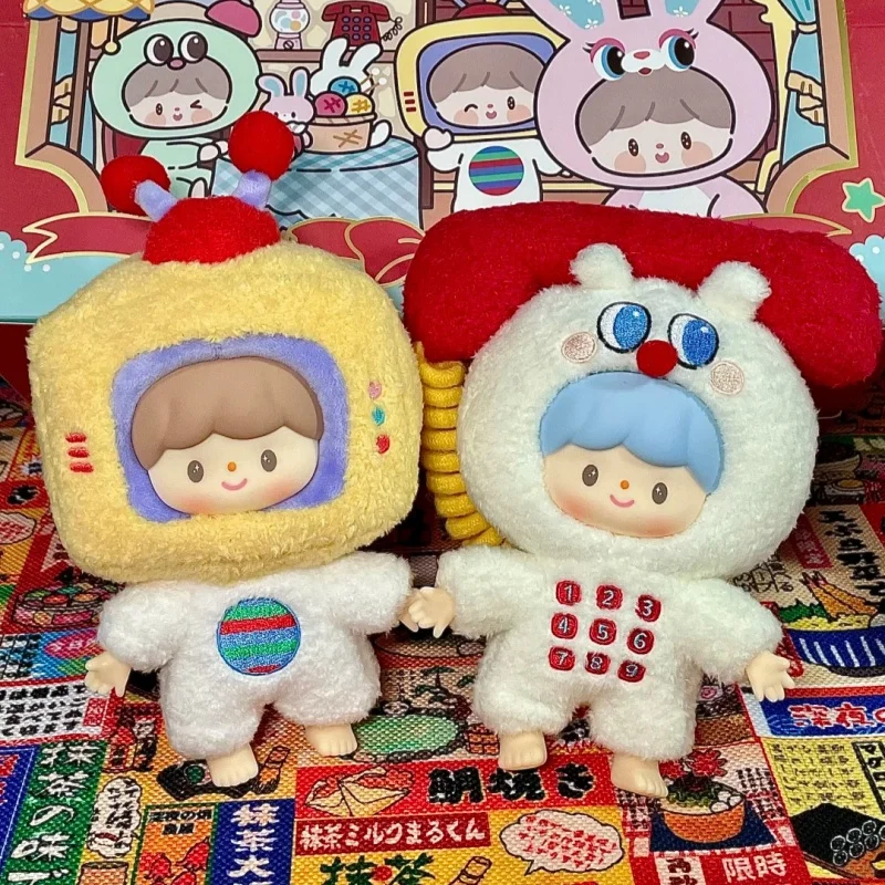 

Zzoton Childhood Time Machine Vinyl Plush Blind Box Cute Doll Backpack Pendant Children'S Collection Birthday Gift Toys