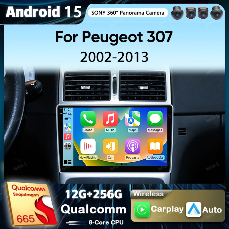 Android Auto 307: La Mejor Solución para Modernizar tu Peugeot 307 (2002-2013) con Conectividad Inalámbrica y Navegación Avanzada