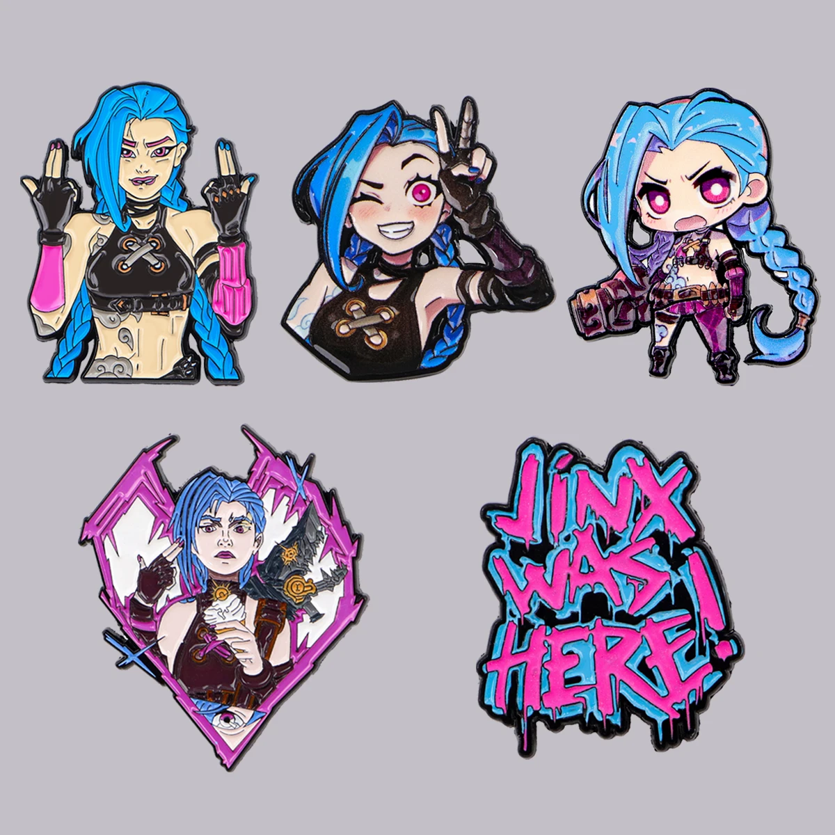 Jeux d'anime émail broche Cool méchant broches femme hommes sac à dos accessoires sacs Badge mode revers bijoux cadeau pour les Fans filles