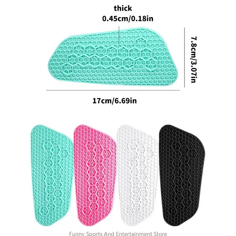 C4DE Football Shin Pads Protector Leg Gambe Guards Game Protective Gear