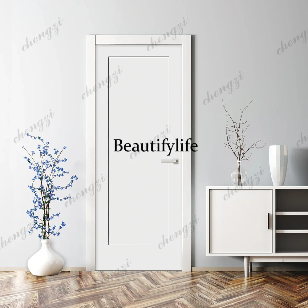 Y136 Z183 Customization Indian Wood Interior Doors For Bedroom Entrance Main White Wooden Door With Elegant Designs Wood Door