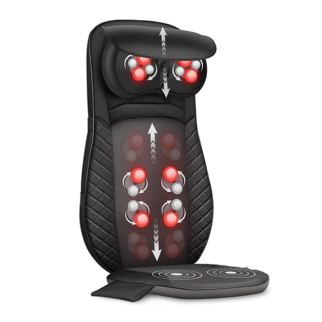 Shiatsu Full Body Massager Cushion Car Home Office Relax Body Cushion Heated Massage Car Massage Mattress Cushion