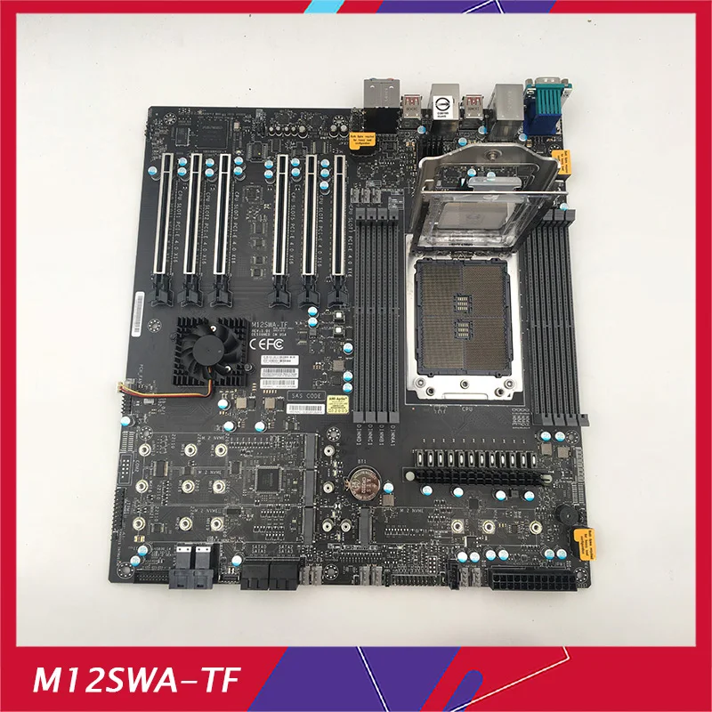 

M12SWA-TF для материнской платы рабочей станции Supermicro поддержка процессора серии Threadripper PRO 3000WX PCI-E 4,0 M.2 DDR4