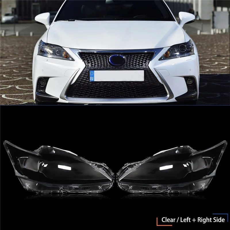 

Left Car Headlight Lens Cover Headlight Shade Shell Auto Shell Cover Parts For Lexus CT200 CT200H 2012-2017