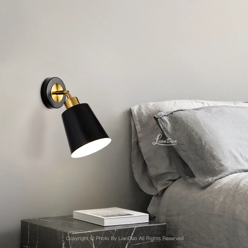 Contemporary Minimalist LED Wall Light Energy Efficient Home Interior Lamp for Study Bedroom Corridor Hotel Balcony