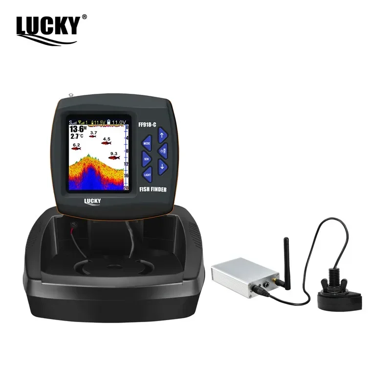 LUCKY FF918-CWL Remote Control Bait Boat Fish Finder 3.5