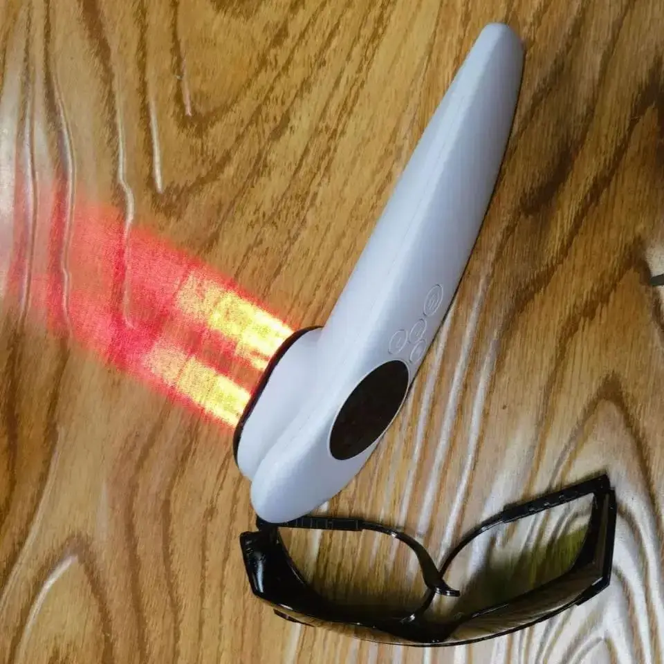 

HLKGO Multi-Purpose Cold Laser Therapy Device 520mW, for Joint Arthritis Inflammation Cure, Pain Relief and Healing