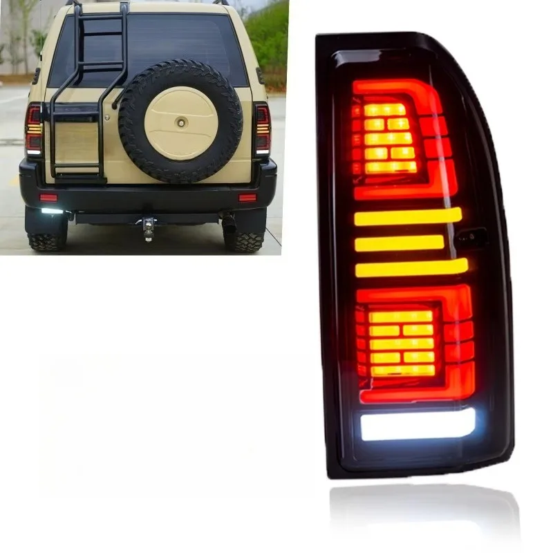 Tail Light LED Brake/Turn Signal Clear New  Universal Fitment Factory Direct Retrofit/Upgrade