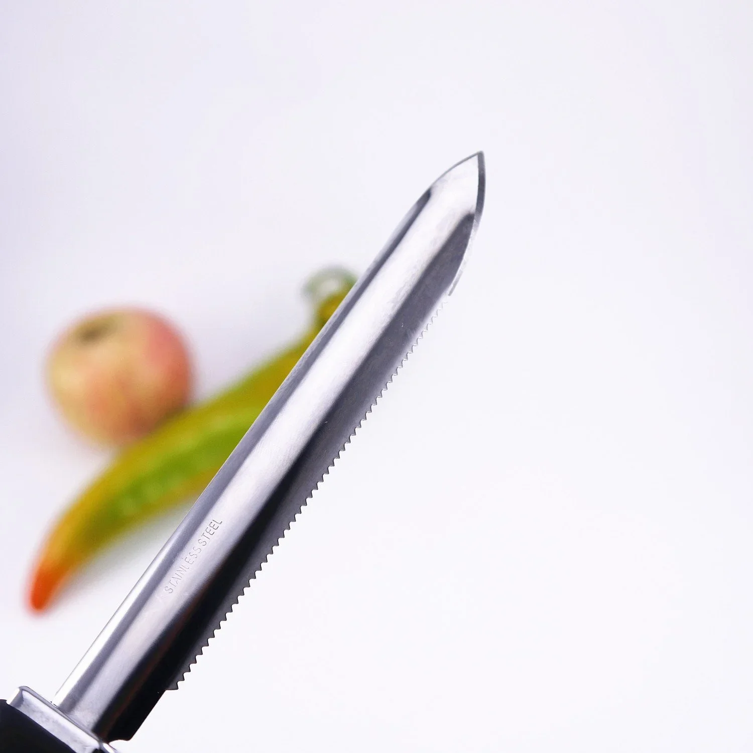 Home Portable Chili Pepper Corer Stainless Steel Zucchini Courgette Cucumber Corers Special Kitchen Gadgets with Serrated Edge