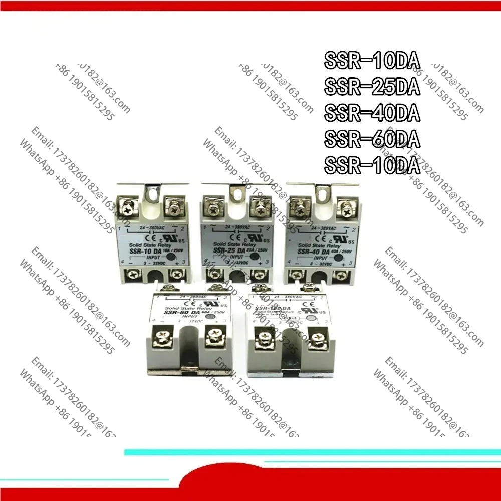 

НОВОЕ реле Ssr-10da Ssr-25da Ssr-40da Ssr-60da SSR-10DA SSR-25DA SSR-40DA SSR-60DA SSR 10DA
