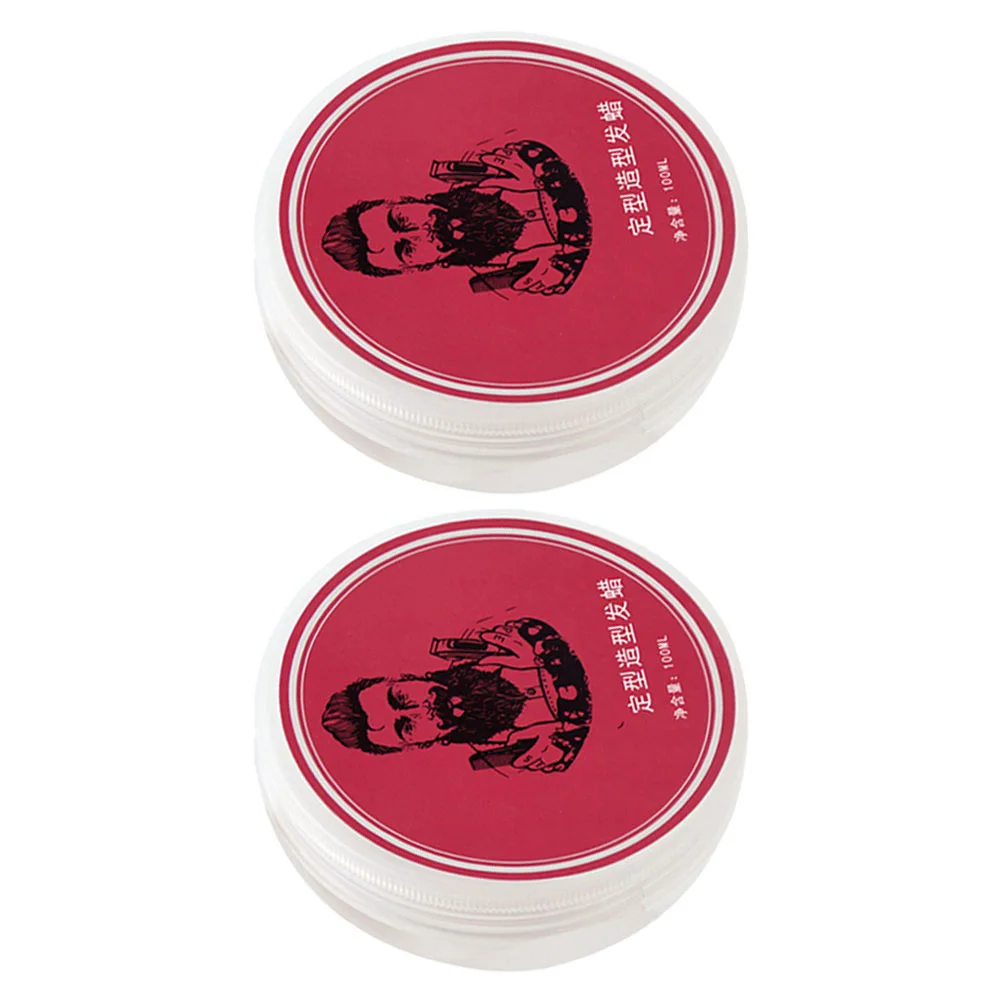 

2Pcs Mens Pomade Strong Hold Hair Wax Matte Finish Voluminous Textured Look Fresh No Oily Residue Long Lasting Style