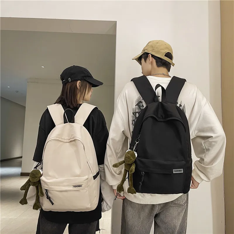 

Women Men Backpack Large High School Student Bagpack Japanese Canvas Laptop Backpacks for School Teenagers 2025 Travel Book Bag