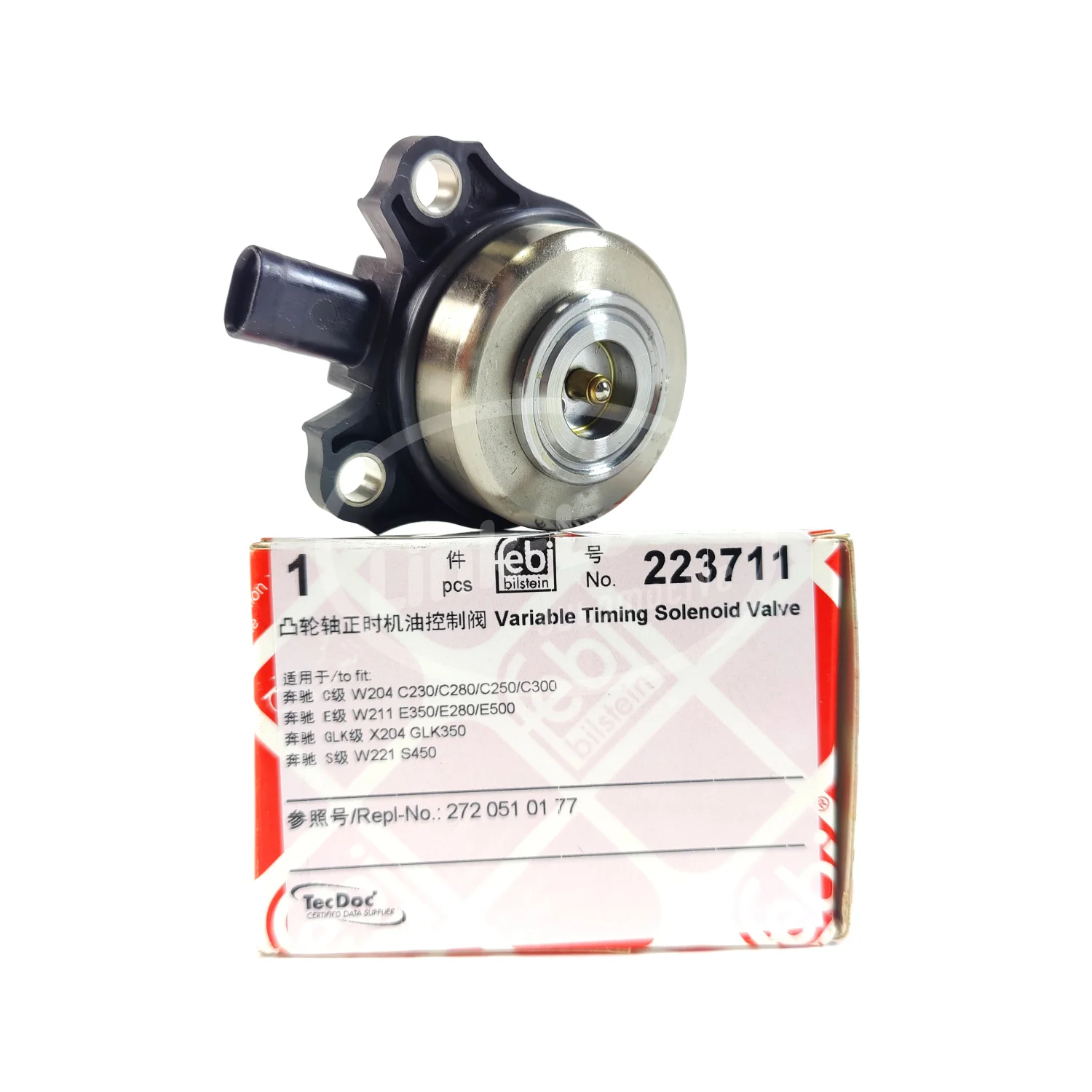 

FEBI Solenoid valve A2720510177 For Mercedes-Benz M272 M273 W203 W204 W211 W221 S400 C300 GLK350 C350 E350 SLK350