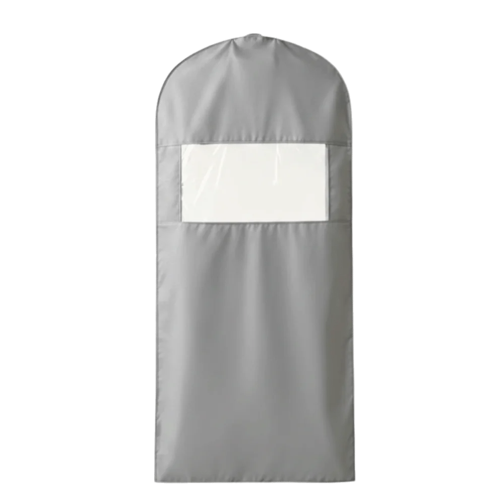 Space-Saving Clothes Compressed Bag Dust Cover Zipper Clothes Storage Bag Viewing window Down Jacket Wardrobe Organizer