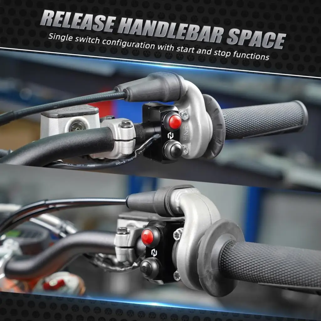 NICECNC For KTM EXC 300 2008-2023 EXC 250 EXCF 350 EXC 450 XCW 300 Start Kill Stop Switch Button SX125 SXF 250 SXF 450 2008-2022