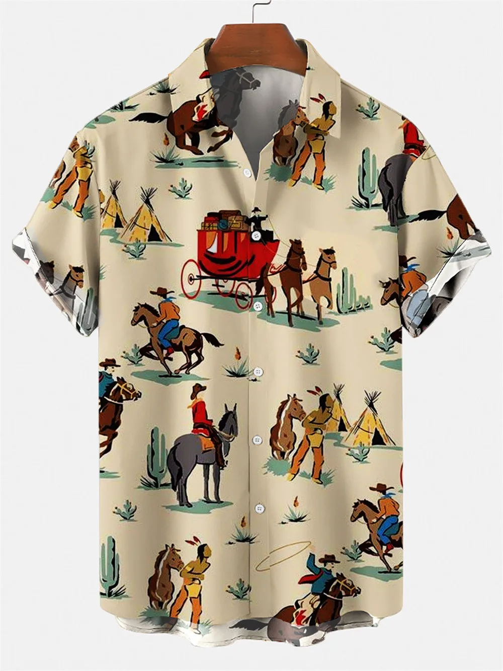 

Casual Printed ort Sve irt Lapel Collar Faionable Spring Youth M Clothing Spring Autumn Season Casual irt